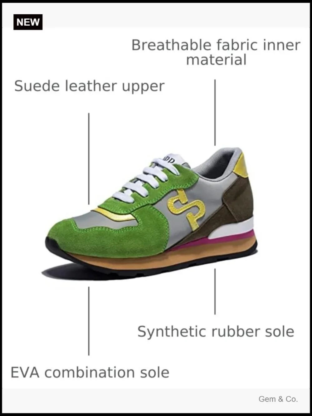 Suede Leather Lace-up Sneakers Women Athletic Tennis Casual Running Shoes